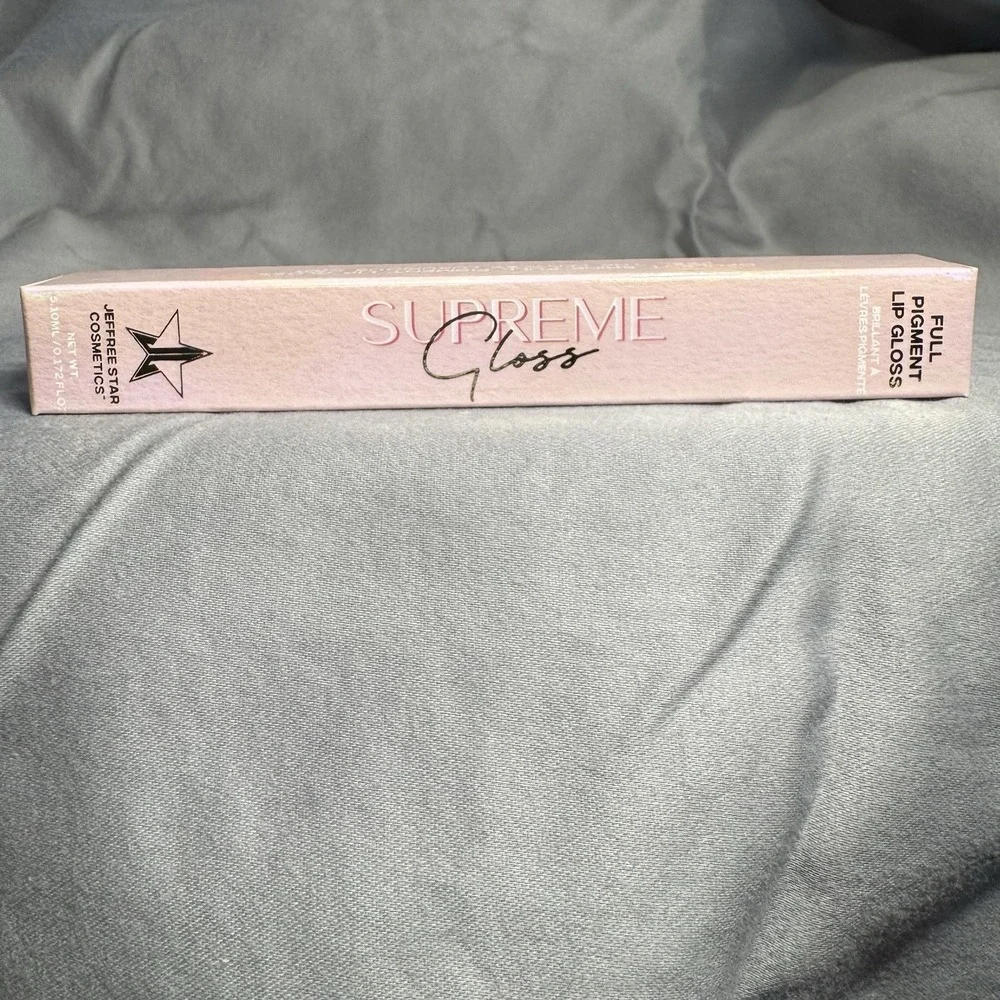 Jeffree Star Women Supreme Gloss OS Everybody Knows Orange Red Bold‎ Glam